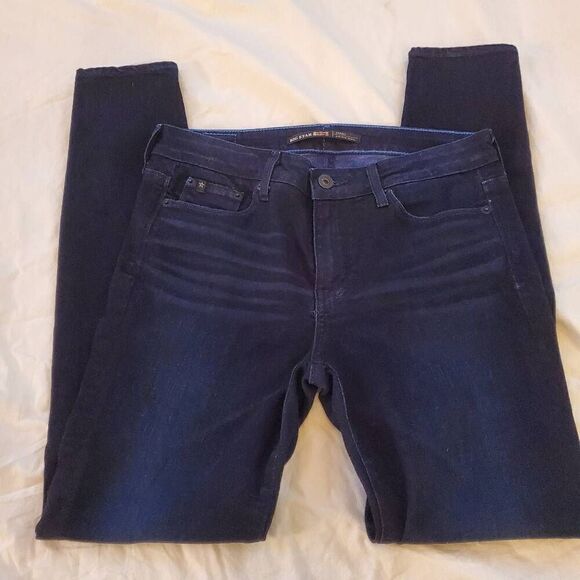EUC Big Star Andrea Dark Wash Midrise Skinny Jean- Size 28 - Picture 10 of 11